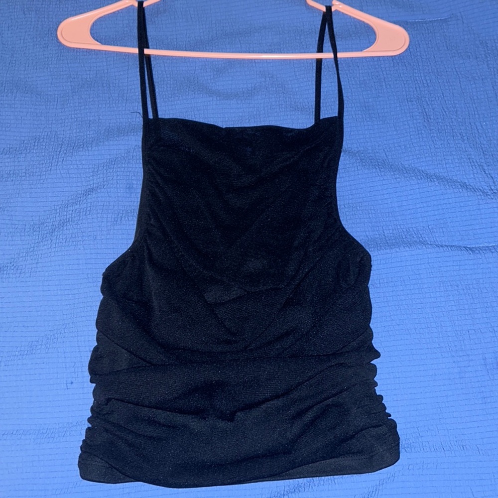 Urban ruffled tank top